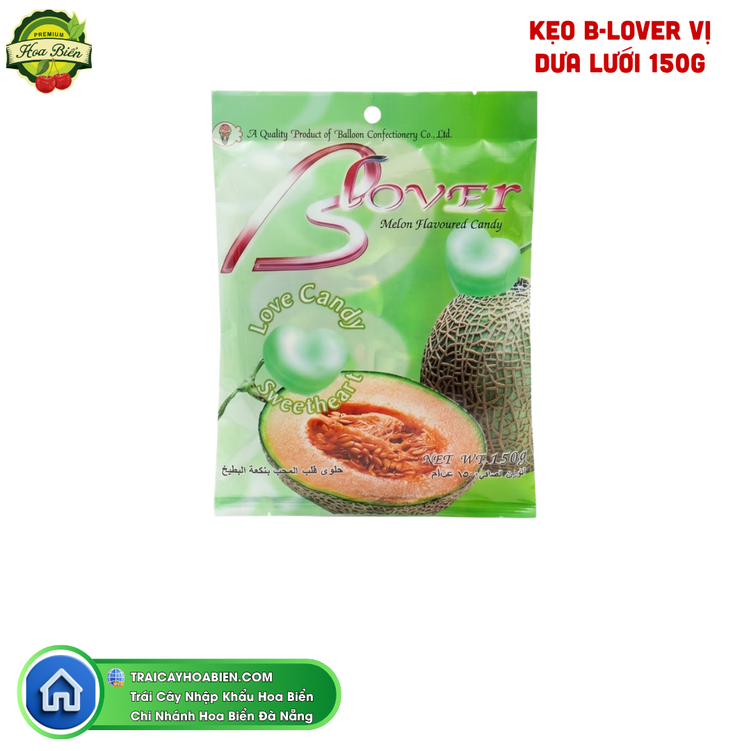 Trái cây Hoa Biển KẸO B-LOVER VỊ DƯA LƯỚI 150G
