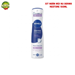 XỊT NGĂN MÙI NU DERMA RESTORE 150ML