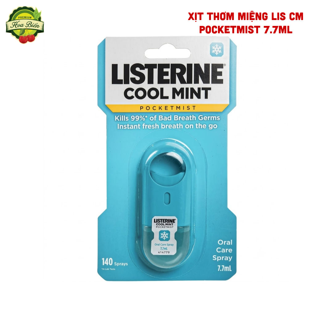 Trái cây Hoa Biển XỊT THƠM MIỆNG LIS CM POCKETMIST 7.7ML