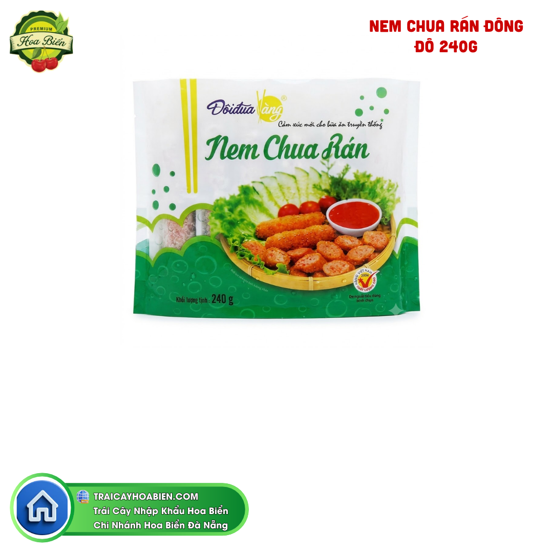 Trái cây Hoa Biển NEM CHUA RÁN ĐÔNG ĐÔ 240G