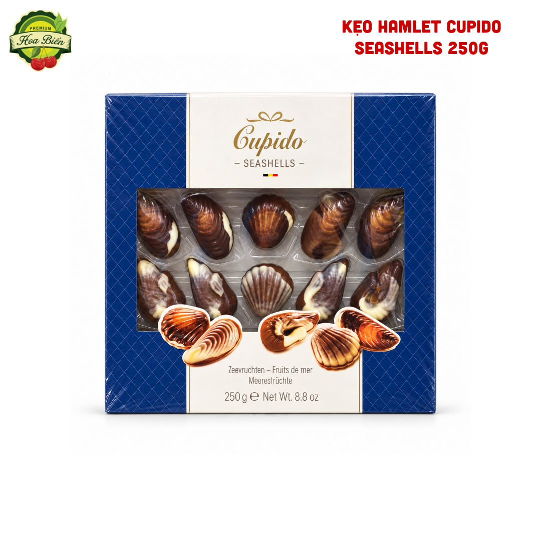 Trái cây Hoa Biển KẸO HAMLET CUPIDO SEASHELLS 250G
